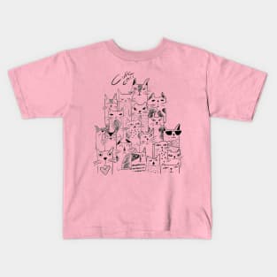 Cutie Cats Kids T-Shirt